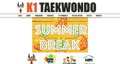 Desktop Screenshot of k1taekwondo.com